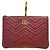 Gucci Clutch Matelassé GG Marmont rossa Rosso