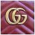 Gucci Clutch Matelassé GG Marmont rossa Rosso - vista 10