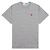 Comme Des Garcons Kurzärmeliges T-Shirt mit kleinem rotem Herz-Patch AZ