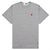 Comme Des Garcons Kurzärmeliges T-Shirt mit kleinem rotem Herz-Patch AZ - Ansicht 5