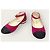 Chanel Fuchsia Cordy-Mary-Jane-Ballerinas Pink - Ansicht 3