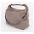 Burberry Grande borsa hobo a tracolla in pelle grigia Marrone - vista 4