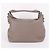 Burberry Grande borsa hobo a tracolla in pelle grigia Marrone - vista 7