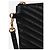 Saint Laurent Nuova clutch medium con tracolla chevron Nero - vista 6