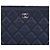 Chanel Grande clutch in pelle blu navy caviar - vista 2
