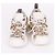 Gucci Sneakers Flackstripe Crystal Bianco - vista 3