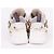 Gucci Sneakers Flackstripe Crystal Bianco - vista 7