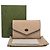 Gucci Tarjetero GG Beige Castaño
