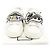 Gucci Sneakers WEB Ace da uomo in pelle di vitello bianca con patch drago UFO Bianco - vista 2