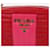 Prada Borsa a tracolla Diagram Mini Chain Rosso - vista 2
