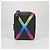 Louis Vuitton Borsa a tracolla Taiga Leather Rainbow Danube Argento - vista 3