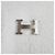 Hermès Buckle Reversible Black Chocolate Silver-Tone Matte Men's Leather Belt Silvery - view 7