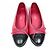 Chanel Ballerinas aus Lammleder Rot - Ansicht 2