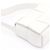 Bottega Veneta Mini borsa a tracolla e borsa crossbody Candy Cassette Bianco - vista 12