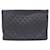 Chanel Clutch Caviar Gold CC Classic Large Nero  - vista 3