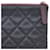 Chanel Clutch Caviar Gold CC Classic Large Nero  - vista 4