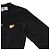 Comme Des Garcons Herren-Wollstrickjacke mit Herz-Logo-Patch SCHWARZ - Ansicht 4
