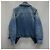 Balenciaga Giacca in denim Swing Canadin (Oversized da donna) Blu - vista 5