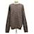 Balenciaga Strick mit BB-Logo-Monogramm Mehrfarben