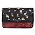 Zadig & Voltaire Black Multi Embroidered Shoulder Bag