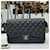 Chanel Classic Caviar Large Black Silver One Flap Series Nero - vista 3