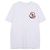 Moncler T-shirt in cotone con logo Bianco - vista 3