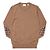 Burberry Strickpullover aus Wolle mit Karomuster und gestrickten Ellbogen für Damen Orange