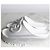 Gucci Sandali Slide Interlocking Argento Metallizzato - vista 3