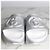 Gucci Sandali Slide Interlocking Argento Metallizzato - vista 5