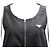 Prada Abito a canotta in nylon con logo triangolare e mezza zip Nero - vista 2