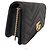 Marmont Gucci Mini borsa a tracolla Matelassé Flap Chain Nero - vista 3