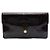 Louis Vuitton Lack Kartenetui Schwarz