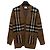 Burberry Karo-Jacquard-Cardigan aus Wolle und Kaschmir Mehrfarben