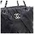 Chanel Borsa shopper e borsa a tracolla Season in pelle nera con catena CC Nero - vista 6