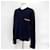 Thom Browne Suéter de punto Three Stripes Navy Azul  - vista 3