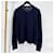Thom Browne Suéter de punto Three Stripes Navy Azul  - vista 5