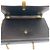 Saint Laurent Borsa a tracolla Kate Medium Chain in pelle nera con nappa dorata Satchel Nero - vista 3