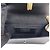 Saint Laurent Borsa a tracolla Kate Medium Chain in pelle nera con nappa dorata Satchel Nero - vista 4