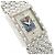 Piaget Relógio de quartzo masculino em ouro branco com mostrador de diamante e opala - vista 14