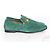Gucci Mocassino in scamosciato verde - vista 4