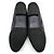 Chanel Ballerine bicolore blu metallizzato e bordeaux con nastro - vista 6