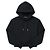 Jacquemus Kapuzenpullover Large Gros Grain Logo Damen Hoodie Schwarz
