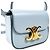 Céline Clyde Shiny Mini Crossbody Bag Blau Grau - Ansicht 4