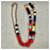 Louis Vuitton Collana LV Surfing Beads Arancione - vista 4