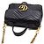 Gucci Borsa GG Marmont Matelassé Small Nero - vista 6