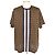 Burberry Camiseta de manga curta com listras de monograma Multicor