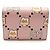 Gucci Portafoglio in pelle rosa con stampa animalier