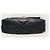 Chanel Borsa con patta in agnello nero Medium Interno Chip - vista 7