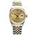 Orologio combinato da uomo Rolex Datejust D'oro