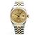 Orologio combinato da uomo Rolex Datejust D'oro - vista 8